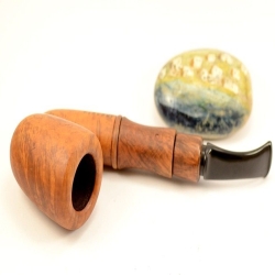 Hygrocool Smoking Pipe Greek Briar 9mm Filter Model 341C