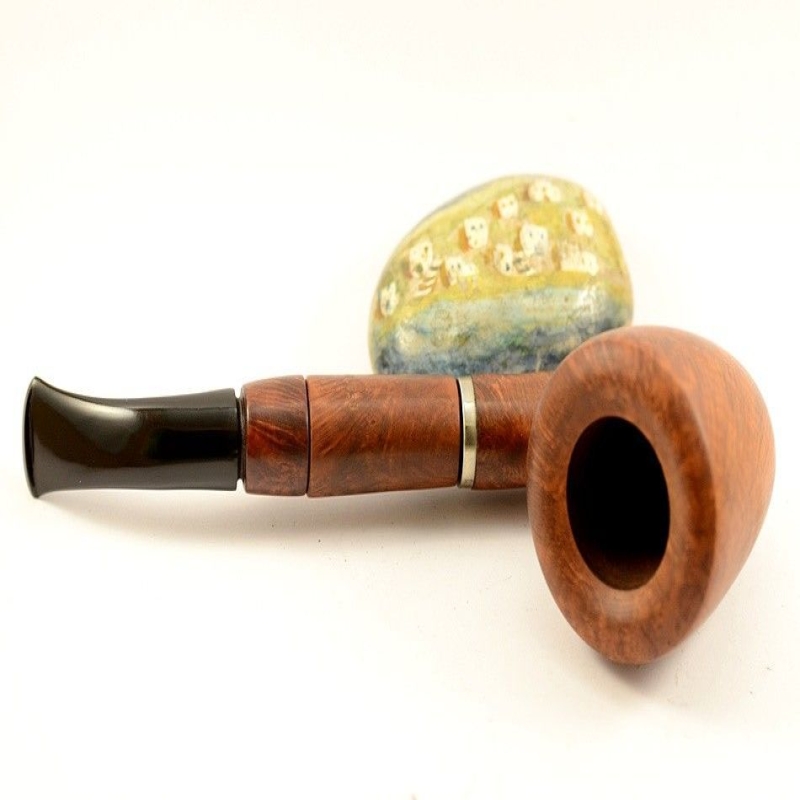 Hygrocool Smoking Pipe Greek Briar 9mm Filter Model 124B