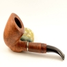 Hygrocool Smoking Pipe Greek Briar 9mm Filter Model 124B