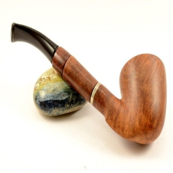 Hygrocool Smoking Pipe Greek Briar 9mm Filter Model 124B