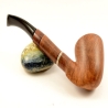 Hygrocool Smoking Pipe Greek Briar 9mm Filter Model 124B
