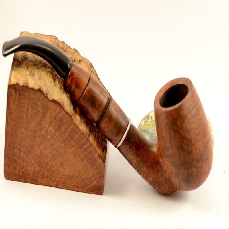 Hygrocool Smoking Pipe Greek Briar 9mm Filter Model 124B