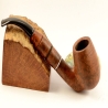 Hygrocool Smoking Pipe Greek Briar 9mm Filter Model 124B