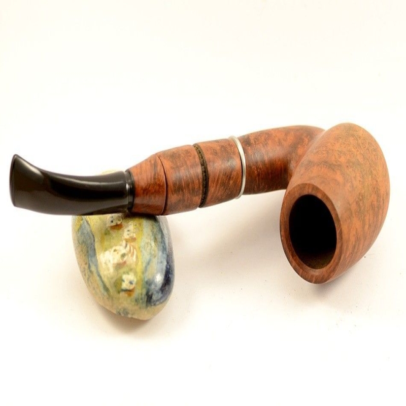 Hygrocool Smoking Pipe Greek Briar 9mm Filter Model 124B