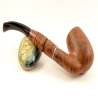 Hygrocool Smoking Pipe Greek Briar 9mm Filter Model 124B