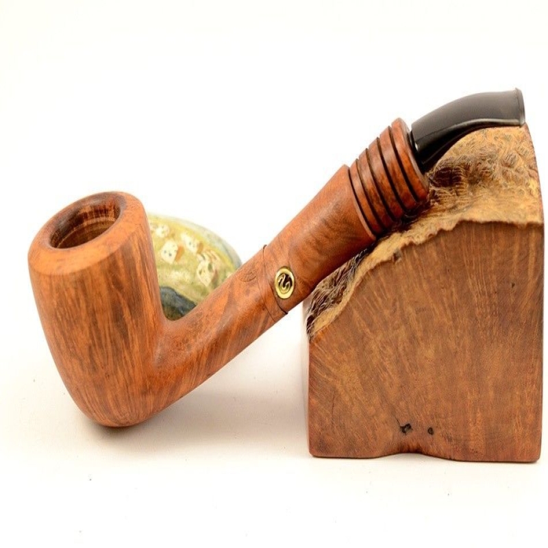 Hygrocool Master Smoking Pipe Greek Briar 9mm Filter Model 532B