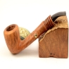 Hygrocool Master Smoking Pipe Greek Briar 9mm Filter Model 532B