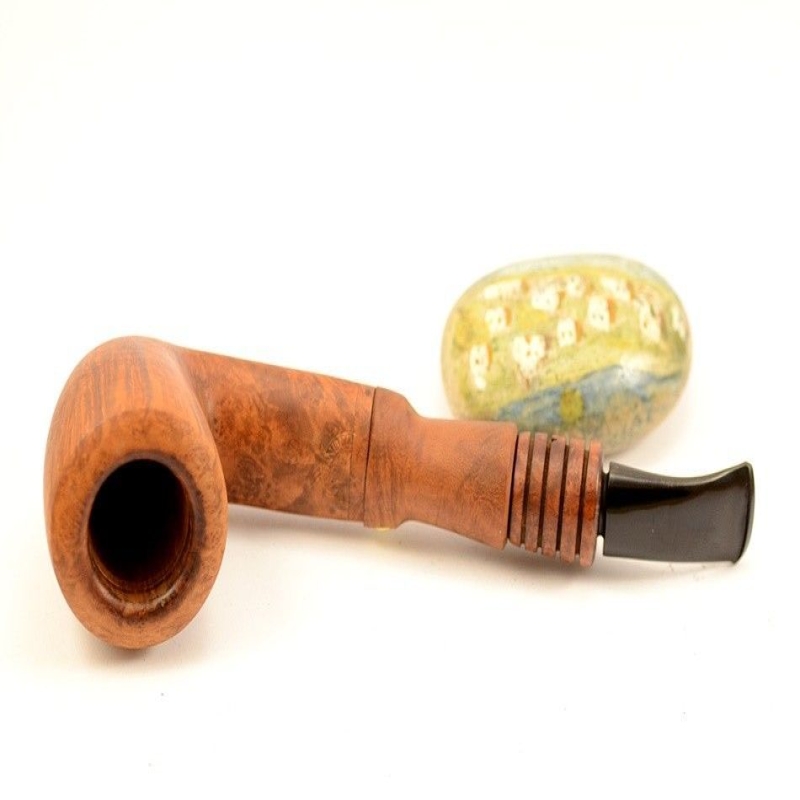 Hygrocool Master Smoking Pipe Greek Briar 9mm Filter Model 532B