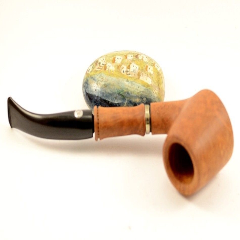 Hygrocool Smoking Pipe Greek Briar 9mm Filter Model 945A