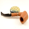 Hygrocool Smoking Pipe Greek Briar 9mm Filter Model 945A
