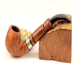 Hygrocool Smoking Pipe Greek Briar 9mm Filter Model 919B