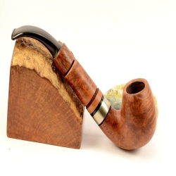 Hygrocool Smoking Pipe Greek Briar 9mm Filter Model 919B
