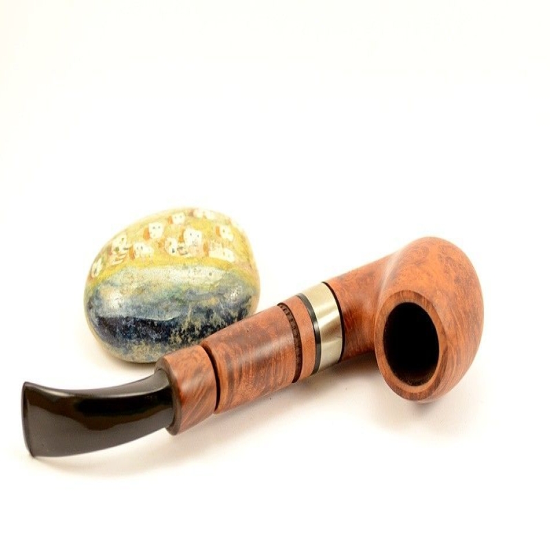 Hygrocool Smoking Pipe Greek Briar 9mm Filter Model 919B