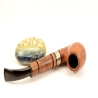 Hygrocool Smoking Pipe Greek Briar 9mm Filter Model 919B
