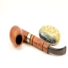 Hygrocool Smoking Pipe Greek Briar 9mm Filter Model 919B