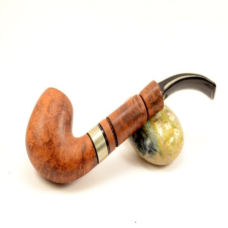 Hygrocool Smoking Pipe Greek Briar 9mm Filter Model 919B