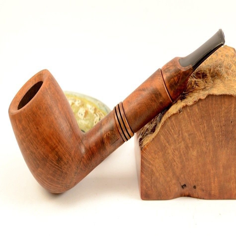 Hygrocool Master Smoking Pipe Greek Briar 9mm Filter Model 521B