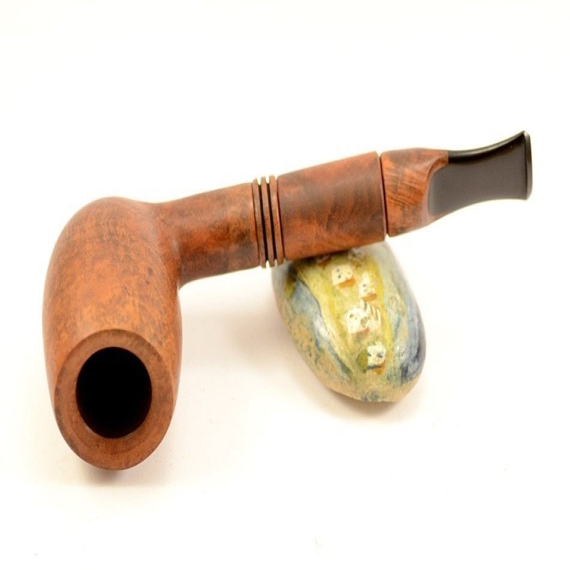Hygrocool Master Smoking Pipe Greek Briar 9mm Filter Model 521B