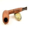 Hygrocool Master Smoking Pipe Greek Briar 9mm Filter Model 521B