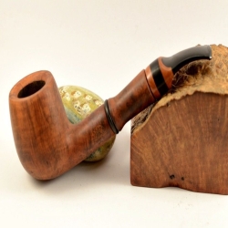 Hygrocool Master Smoking Pipe Greek Briar 9mm Filter Model 503B