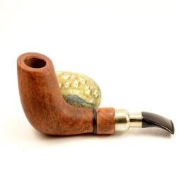 Hygrocool Master Smoking Pipe Greek Briar 9mm Filter Model 530B