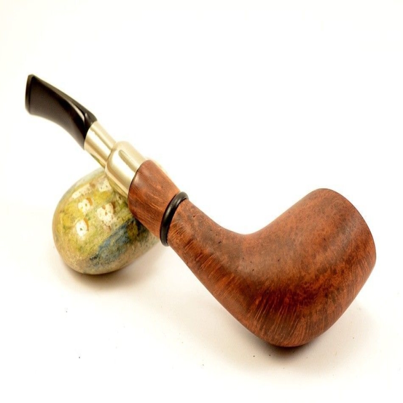 Hygrocool Master Smoking Pipe Greek Briar 9mm Filter Model 530B