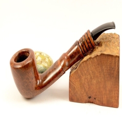 Hygrocool Master Smoking Pipe Greek Briar 9mm Filter Model 532D