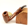 Hygrocool Master Smoking Pipe Greek Briar 9mm Filter Model 532D