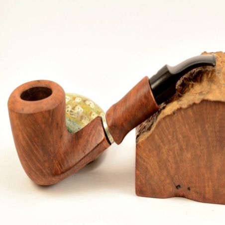 Hygrocool Master Smoking Pipe Greek Briar 9mm Filter Model 904B
