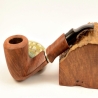 Hygrocool Master Smoking Pipe Greek Briar 9mm Filter Model 904B