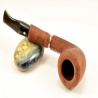Hygrocool Master Smoking Pipe Greek Briar 9mm Filter Model 904B