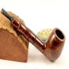 Hygrocool Smoking Pipe Greek Briar 9mm Filter Model 918D