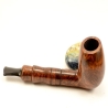 Hygrocool Smoking Pipe Greek Briar 9mm Filter Model 918D