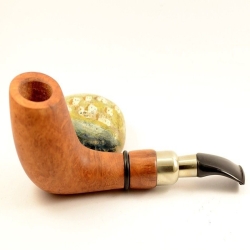 Hygrocool Master Smoking Pipe Greek Briar 9mm Filter Model 530A