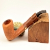 Hygrocool Master Smoking Pipe Greek Briar 9mm Filter Model 532A