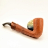 Hygrocool Master Smoking Pipe Greek Briar 9mm Filter Model 532A