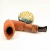 Hygrocool Master Smoking Pipe Greek Briar 9mm Filter Model 532A