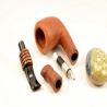 Hygrocool Master Smoking Pipe Greek Briar 9mm Filter Model 532A