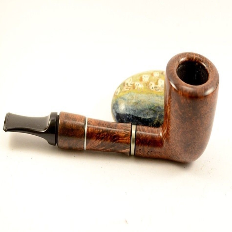 Hygrocool Smoking Pipe Greek Briar 9mm Filter Model 536C