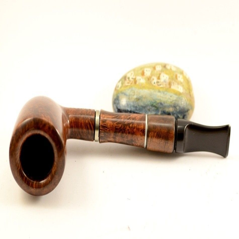 Hygrocool Smoking Pipe Greek Briar 9mm Filter Model 536C