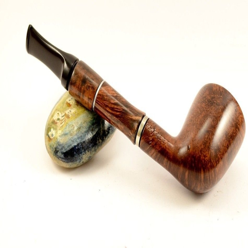 Hygrocool Smoking Pipe Greek Briar 9mm Filter Model 536C