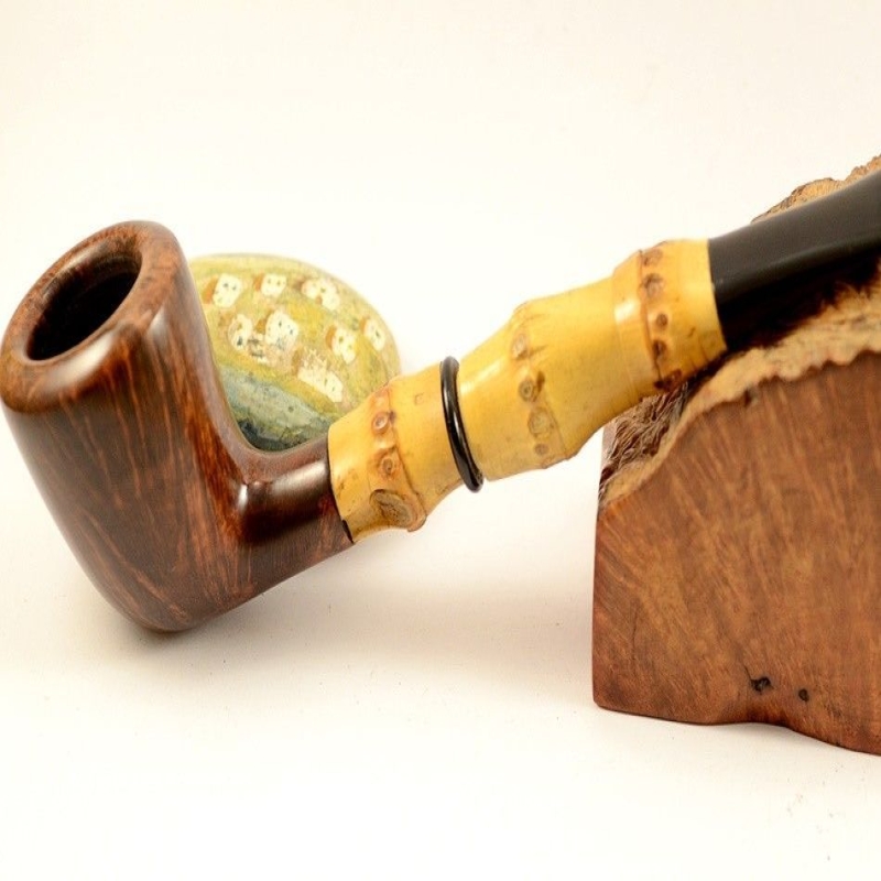 Hygrocool Smoking Pipe Greek Briar 9mm Filter Model 536C