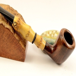 Hygrocool Smoking Pipe Greek Briar 9mm Filter Model 536C