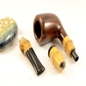 Hygrocool Smoking Pipe Greek Briar 9mm Filter Model 536C