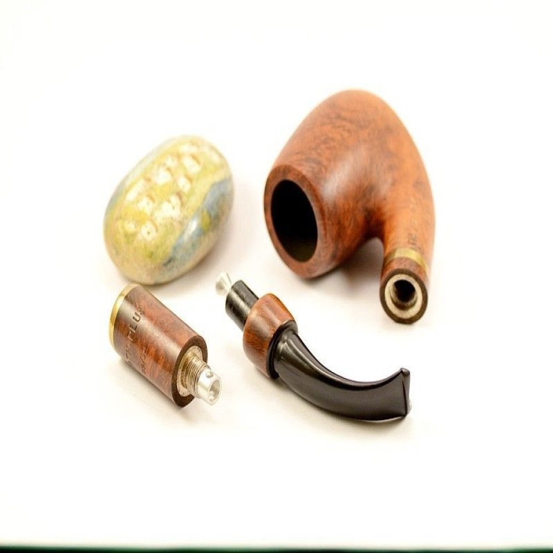 Hygrocool Smoking Pipe Greek Briar 9mm Filter Model 610B