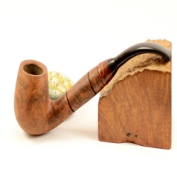 Hygrocool Smoking Pipe Greek Briar 9mm Filter Model 624B