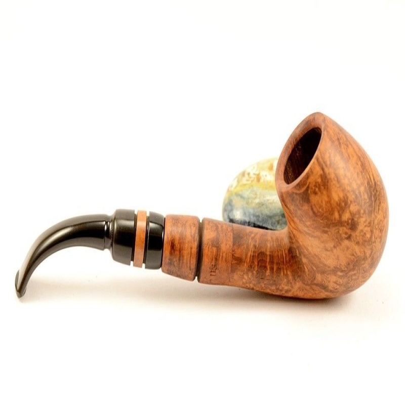 Hygrocool Smoking Pipe Greek Briar 9mm Filter Model 625B