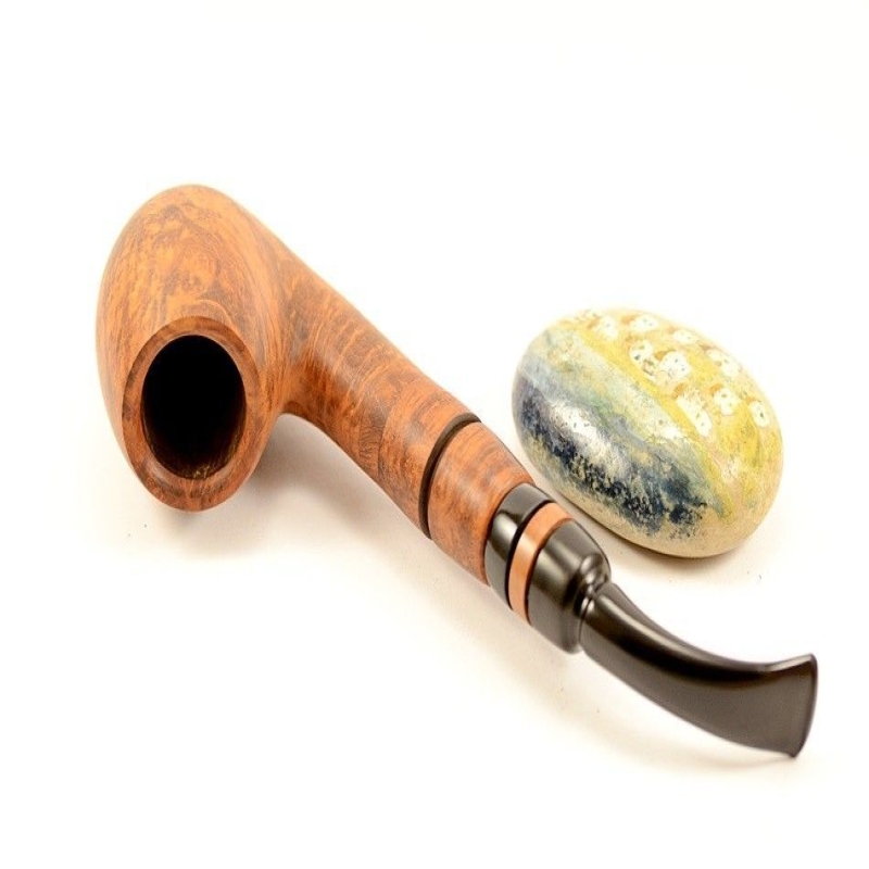 Hygrocool Smoking Pipe Greek Briar 9mm Filter Model 625B