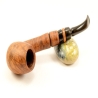 Hygrocool Smoking Pipe Greek Briar 9mm Filter Model 625B