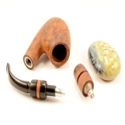 Hygrocool Smoking Pipe Greek Briar 9mm Filter Model 625B